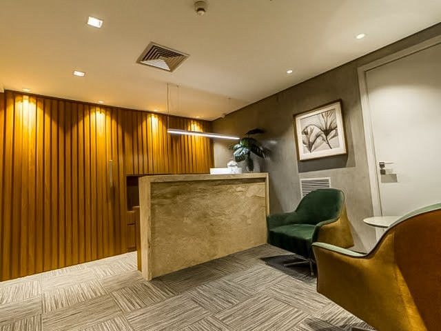 Recepção da sede de Brasília